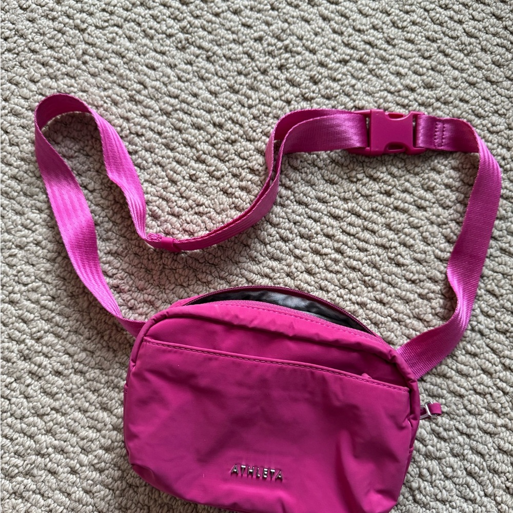 Athleta Pink Crossbody Bag